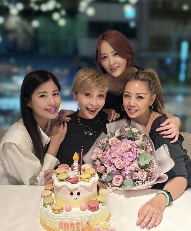 TVB女星获圈中姐妹庆生！半百年纪颜值能打视后专门发文送祝福