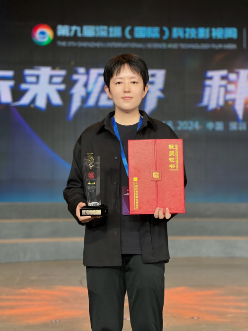 曹译文导演荣获中国龙奖银奖！